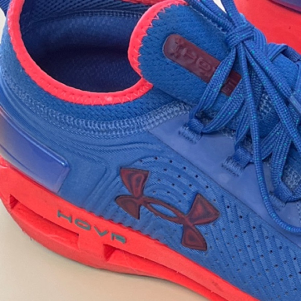 Under Armour W Hovr Phantom SE RF Womens Blue Pink Shoes - Picture 2 of 16